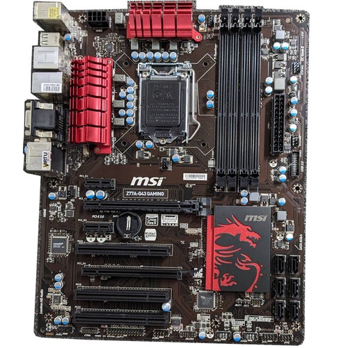 Carte mère msi - carte, z77a-g43