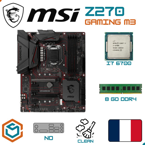 Kit carte mère msi z270 - mère,