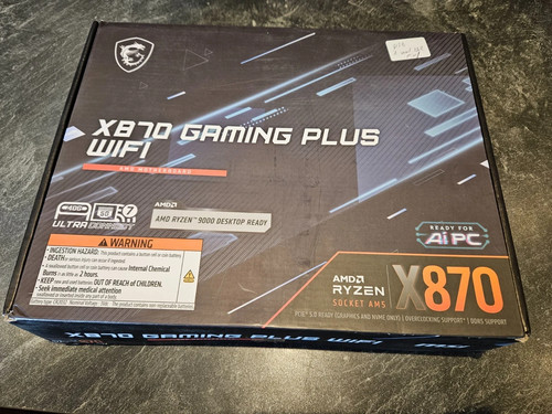 Carte mère msi x870 gaming - msi,