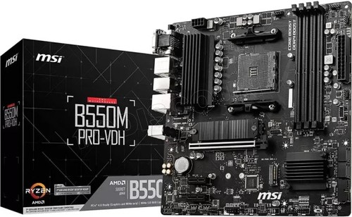 Carte mere msi b550m - carte, pro-vdh