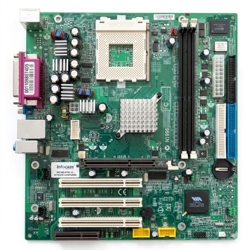 Carte mère msi 6786 v2 - mère,